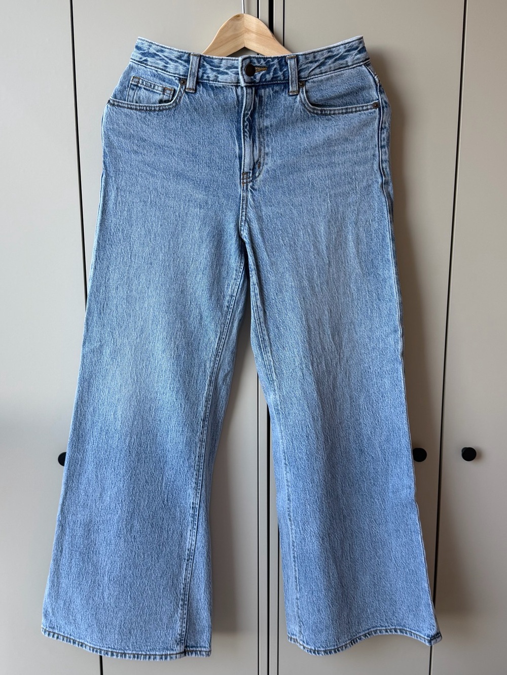 GU Light Blue Wide Leg Women’s Jeans